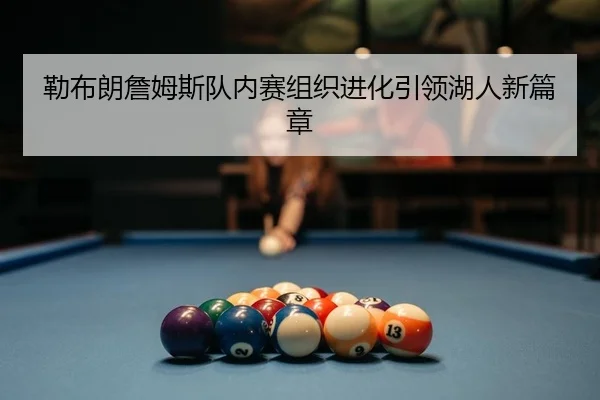 勒布朗詹姆斯队内赛组织进化引领湖人新篇章